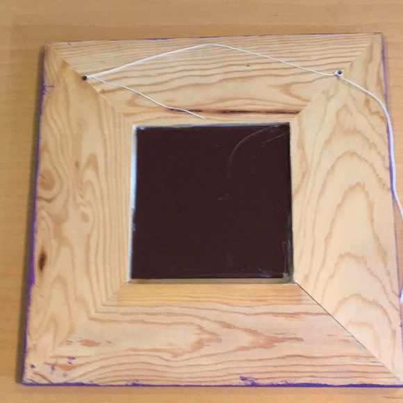 Mirrors Hand Crafted w/ Wooden Frames - Picture 5 of 5